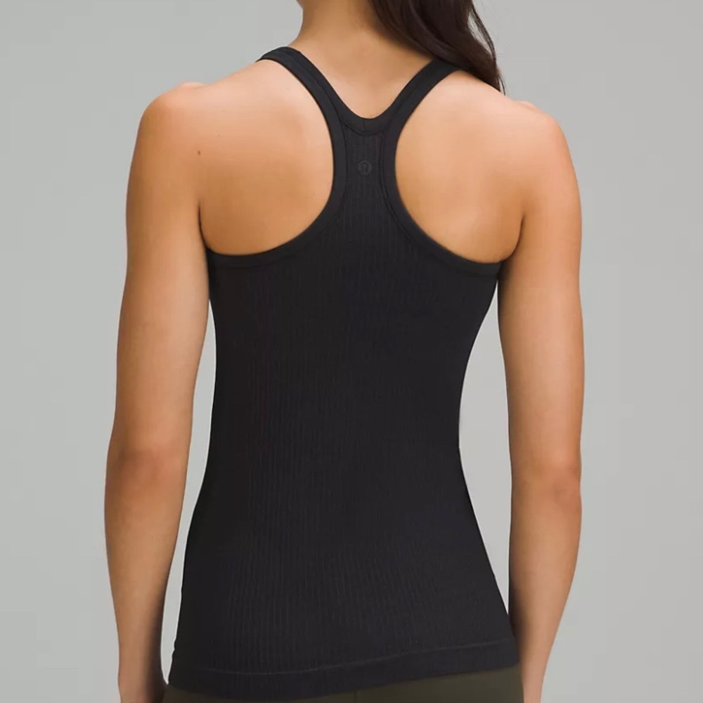 Lululemon Ebb to Street support tank -Black Size 8 - Great Condition